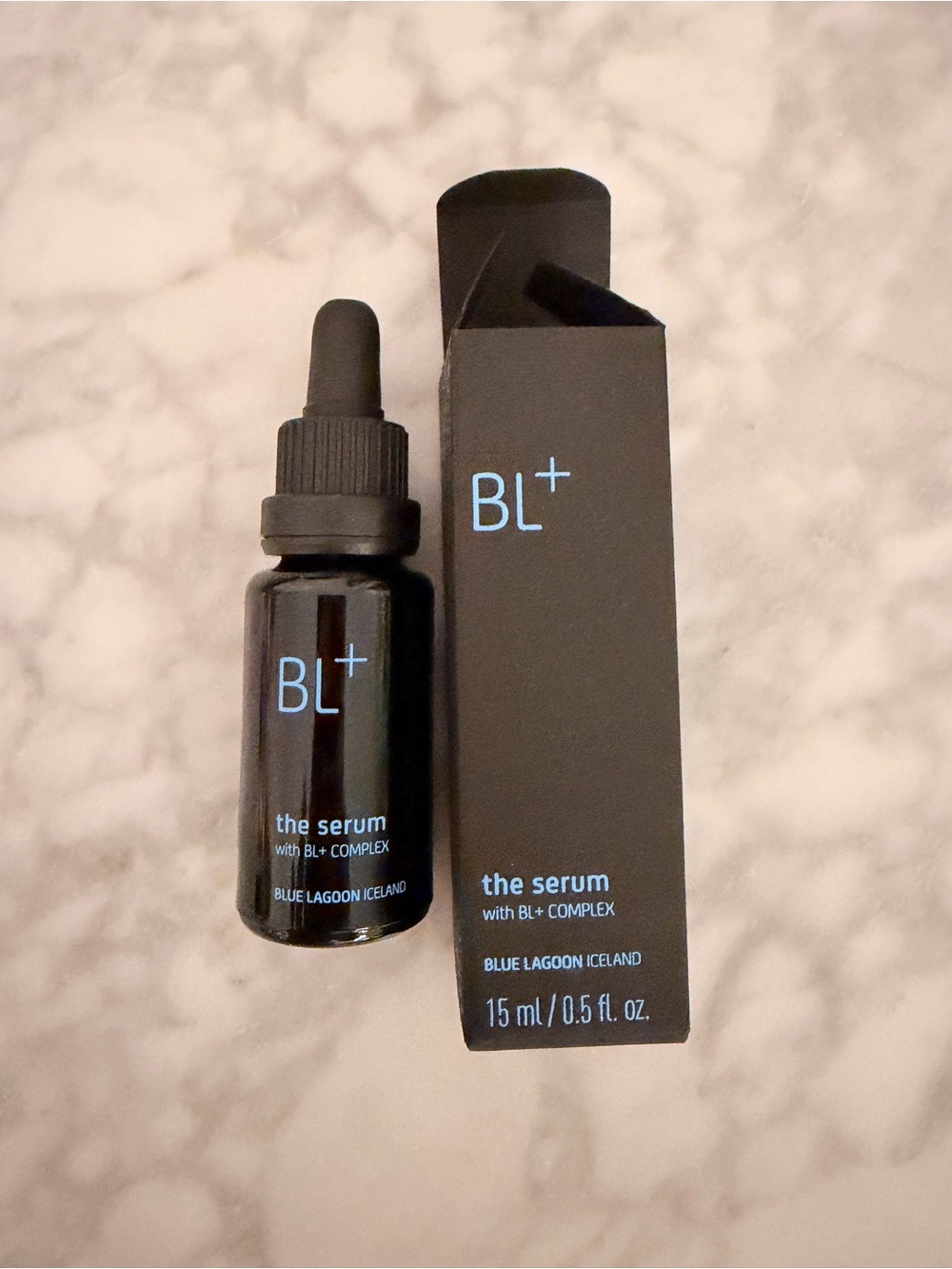 Blue Lagoon Iceland BL+ The Serum Bottle with Dropper 15ml/.5 fl oz
